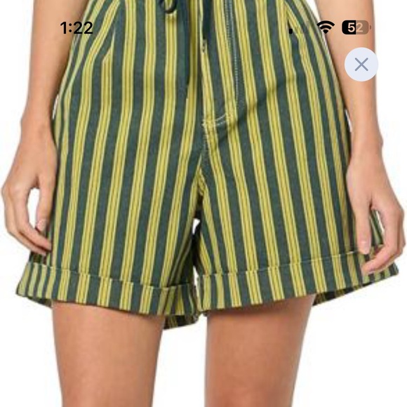 Baum Und Pferdgarten Pants - Baum und Pferdgarten Nessa Shorts - Snake Eye Stripe (40EU/14US) NWT